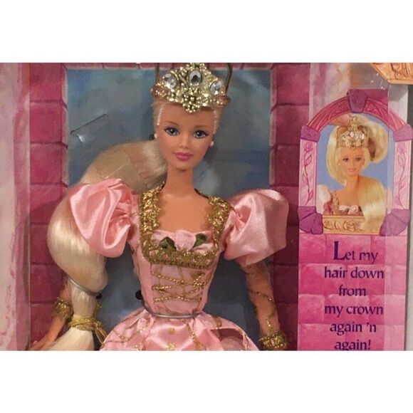 Rapunzel Barbie New Mattel 1997 vintage - Picture 5 of 6